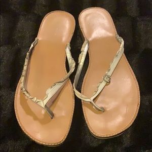 Guess Jeans Sandals, Size 10, Rhinestone G